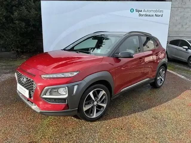 Rouge Occasion 2019 Hyundai Kona SUV | 15 490 € (Bon prix) - Image 1/4
