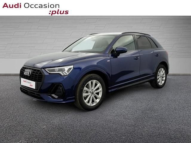 Bleu navarre métallisé Utilisé 2024 Audi Q3 S-Line SUV | 37 900 € (Super prix) - Image 1/4