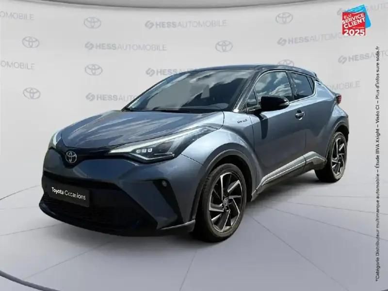 Gris Utilisé 2021 Toyota C-HR SUV | 23 499 € (Prix juste) - Image 1/4