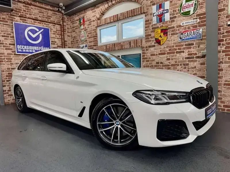 Blanc Utilisé 2021 BMW 540 M Sport Break | 46 841 € (Bon prix) - Image 1/4