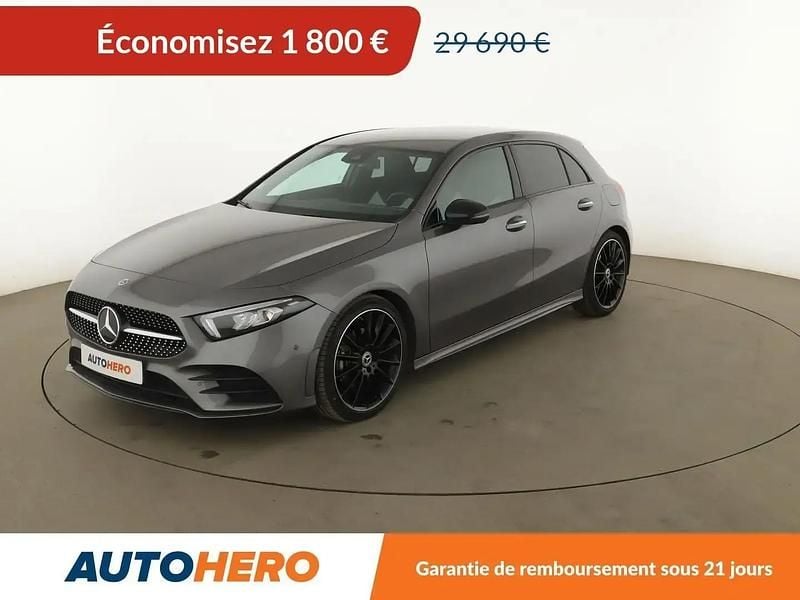 Gris Occasion 2021 Mercedes A200 AMG line Berline | 27 890 € (Bon prix) - Image 1/2