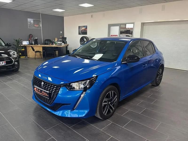 Bleu Utilisé 2022 Peugeot 208 Allure Citadine | 11 990 € (Bon prix) - Image 1/4