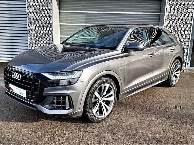 Gris samouraï métallisé Utilisé 2019 Audi Q8 Premium SUV | 54 990 € (Prix juste) - Image 1/4
