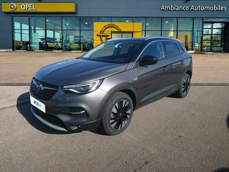 Gris quartz Utilisé 2021 Opel Grandland X Business SUV | 15 999 € (Prix juste) - Image 1/4