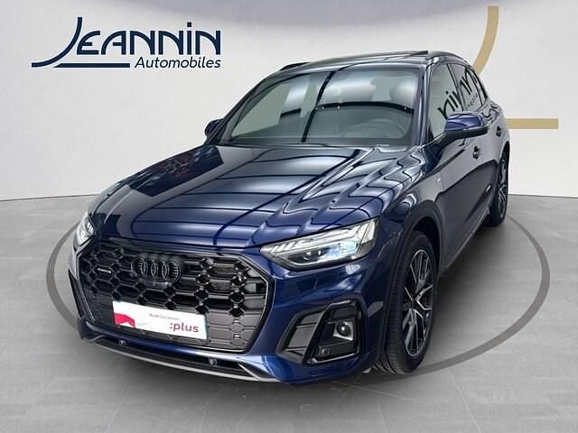 Bleu navarre métallisé Utilisé 2023 Audi Q5 S-Line SUV | 52 900 € (Prix assez cher) - Image 1/4