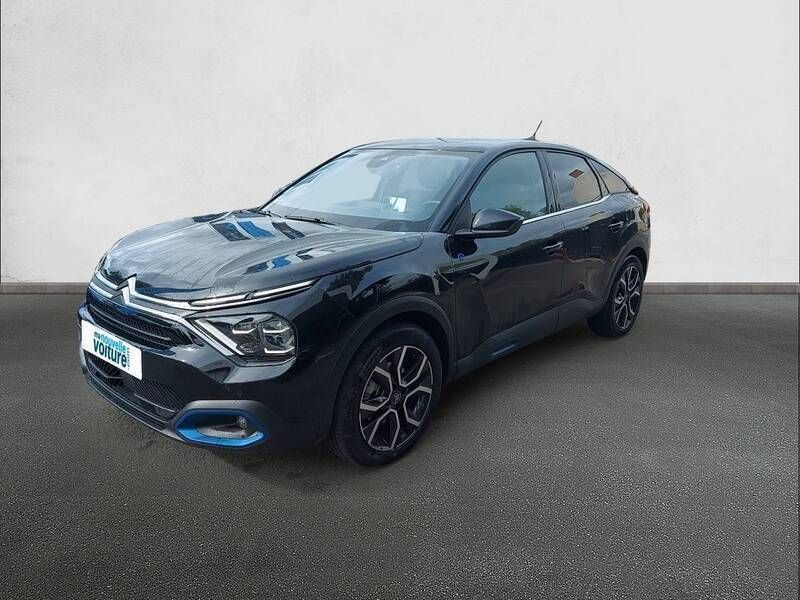 Noir Utilisé 2022 Citroën e-C4 Shine Berline | 20 590 € (Prix juste) - Image 1/4