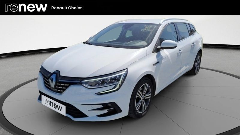 Blanc Utilisé 2021 Renault Mégane IV Intens Break | 18 490 € (Prix juste) - Image 1/4
