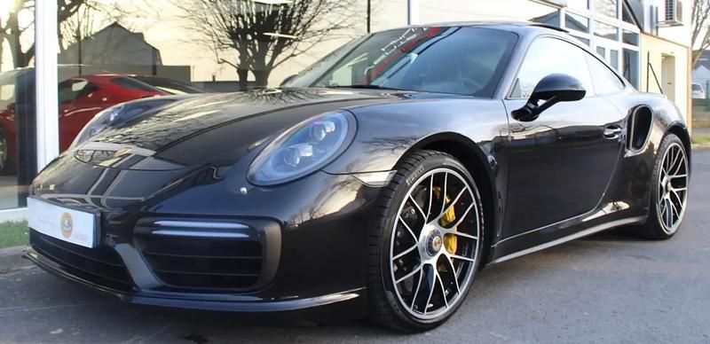 Noir Occasion 2017 Porsche 911 Turbo Coupé | 109 900 € - Image 1/4