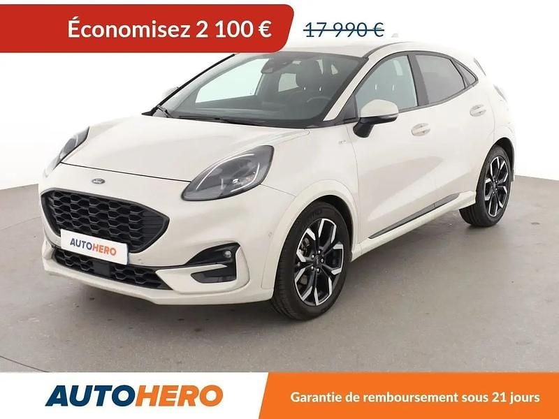 Blanc Utilisé 2019 Ford Puma ST-Line X SUV | 15 890 € (Bon prix) - Image 1/2