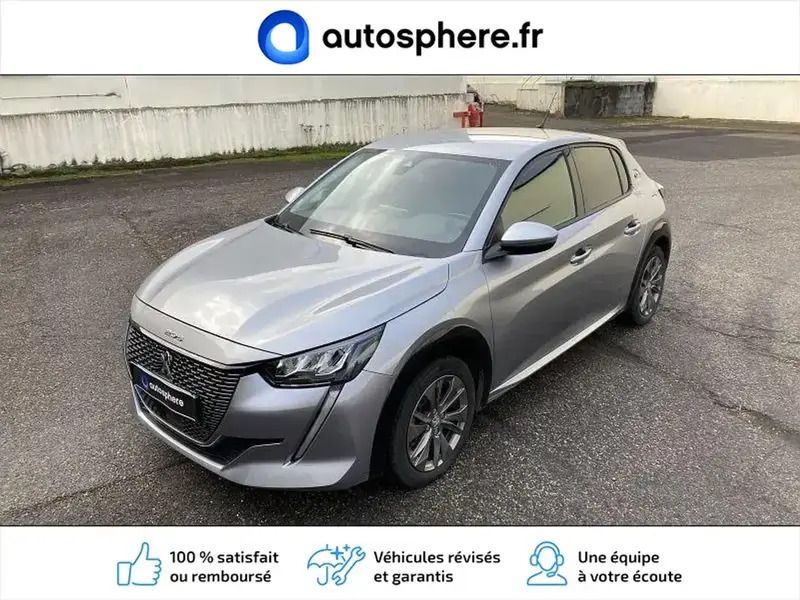 Gris artense (m) Utilisé 2021 Peugeot e-208 Allure Citadine | 15 999 € (Prix juste) - Image 1/4