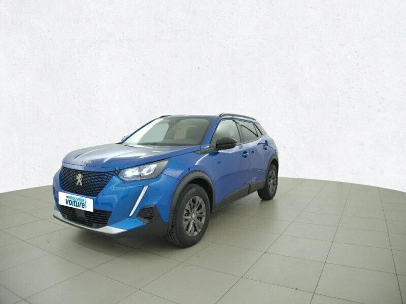Bleue Utilisé 2022 Peugeot e-2008 Style SUV | 18 600 € (Prix juste) - Image 1/4