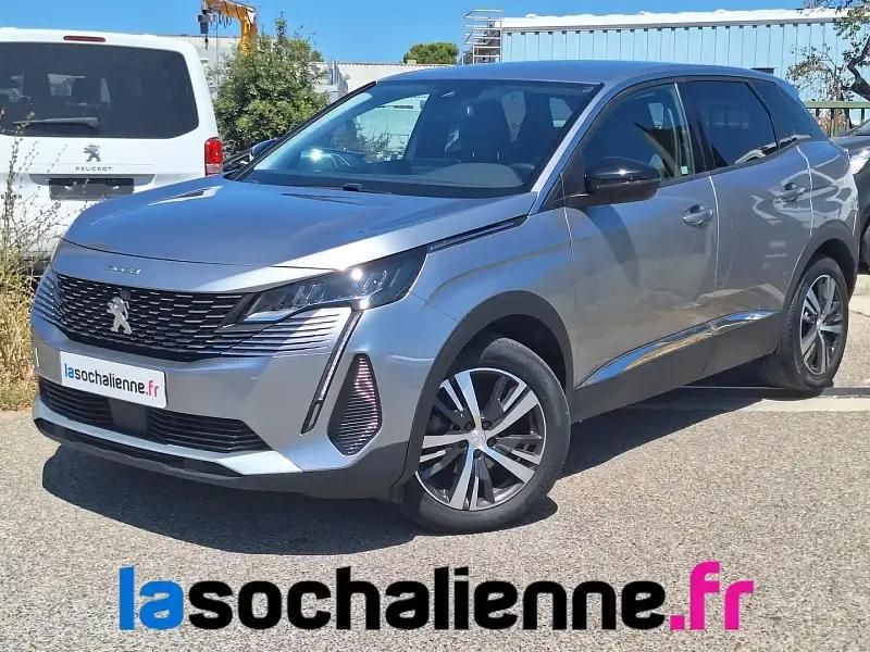 Gris Utilisé 2022 Peugeot 3008 Allure SUV | 23 990 € (Prix juste) - Image 1/4