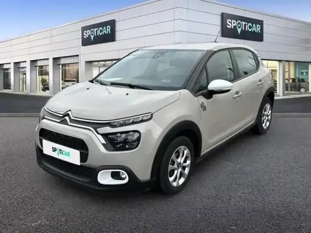 Sable (nacré) Occasion 2022 Citroën C3 PureTech Berline | 10 490 € (Super prix) - Image 1/4