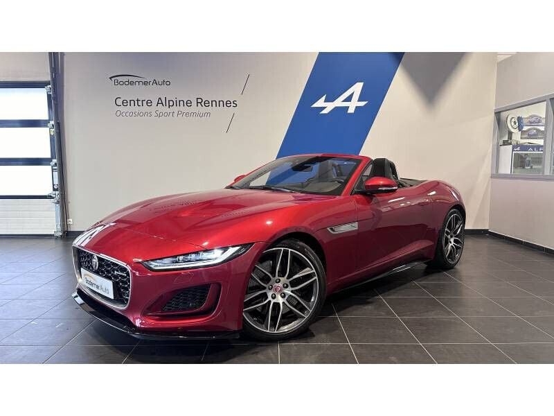 Rouge Utilisé 2020 Jaguar F-Type R-Dynamic Cabriolet | 77 990 € - Image 1/4