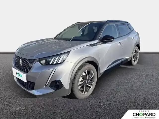 Gris Utilisé 2022 Peugeot e-2008 GTi SUV | 20 989 € (Prix juste) - Image 1/4