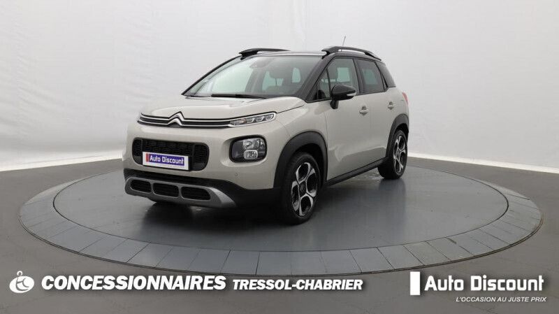 Beige Utilisé 2020 Citroën C3 Aircross PureTech SUV | 13 498 € (Prix juste) - Image 1/4