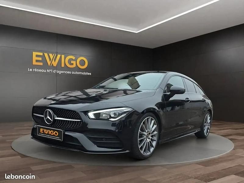 Noir Occasion 2020 Mercedes CLA200 AMG line Break | 32 989 € (Prix assez cher) - Image 1/4