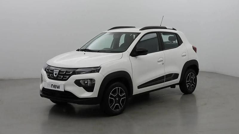 Blanc Utilisé 2021 Dacia Spring Comfort Citadine | 9 490 € - Image 1/4