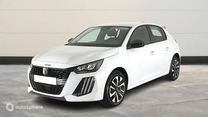 Blanc Nouvelle 2025 Peugeot 208 Style Citadine | 21 399 € (Prix juste) - Image 1/4