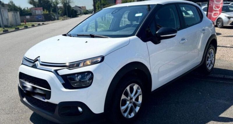 Blanc Utilisé 2022 Citroën C3 Feel Citadine | 7 000 € - Image 1/4