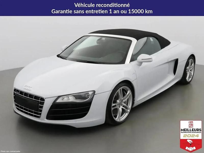 Blanc Occasion 2012 Audi R8 Spyder Cabriolet | 89 632 € - Image 1/4