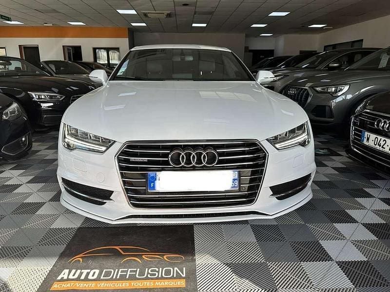 Occasion Audi A7 S-Line 272 ch (200 kW) 2017 Blanc Citadine