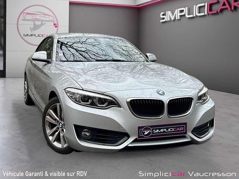 Occasion BMW 218 Sport Line 136 ch (100 kW) 2017 Gris Coupé