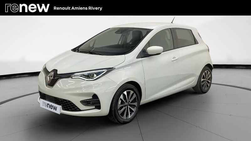 Blanc Utilisé 2021 Renault Zoe Intens Citadine | 15 990 € (Prix cher) - Image 1/4