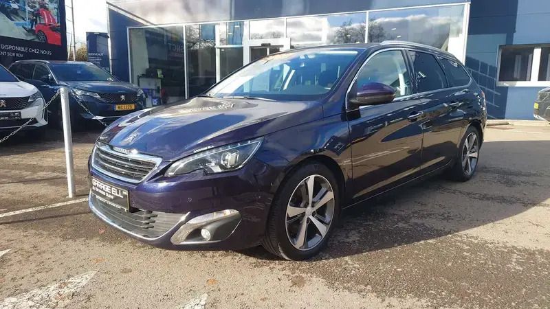 Bleu Utilisé 2015 Peugeot 308 Allure Break | 12 900 € (Prix juste) - Image 1/4