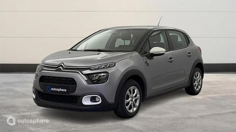 Gris Utilisé 2022 Citroën C3 PureTech Citadine | 10 499 € (Prix juste) - Image 1/4