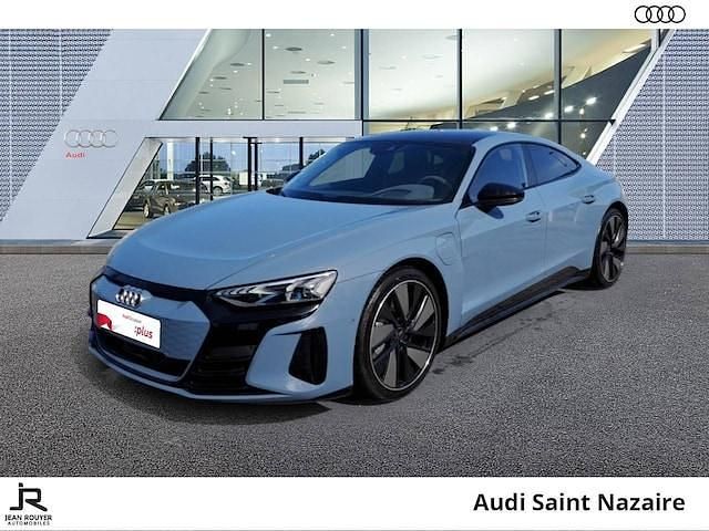 Gris kemora métallisé Occasion 2024 Audi e-tron GT quattro Design Berline | 93 990 € (Prix cher) - Image 1/4