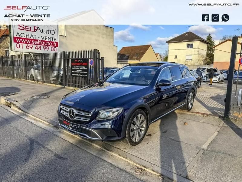 Bleu Occasion 2018 Mercedes E220 Break | 18 900 € (Super prix) - Image 1/4