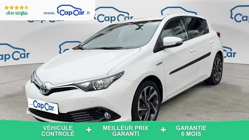 Blanc Occasion 2018 Toyota Auris Hybrid Design Berline | 14 490 € (Super prix) - Image 1/4