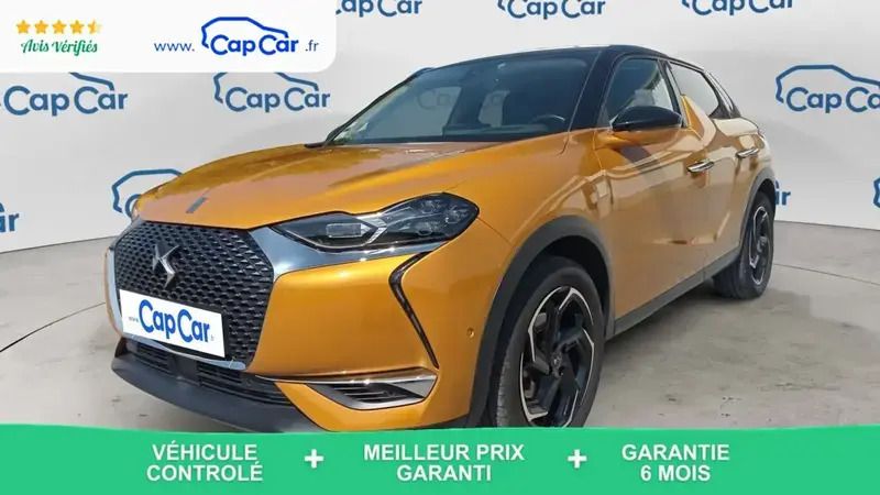 Jaune Utilisé 2019 DS Automobiles DS3 Crossback Grand Chic SUV | 18 990 € (Prix juste) - Image 1/4
