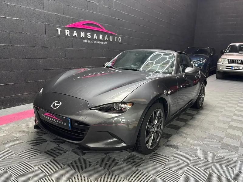 Occasion Mazda MX5 Selection 160 ch (117 kW) 2018 Gris Cabriolet