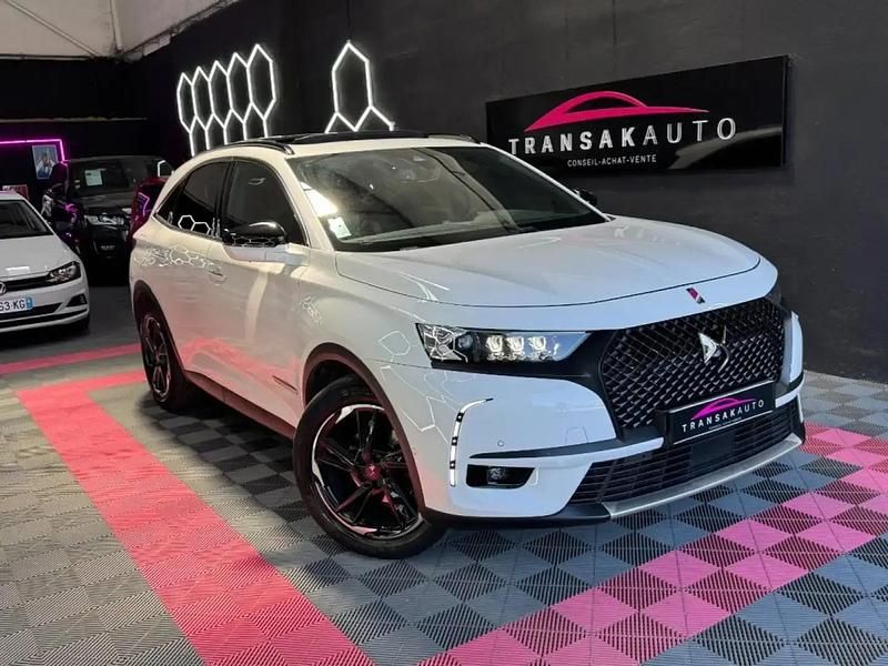 Blanc Utilisé 2020 DS Automobiles DS7 Crossback Performance SUV | 23 990 € (Bon prix) - Image 1/4