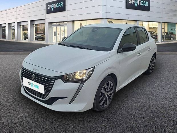 Blanc Utilisé 2023 Peugeot 208 Active Citadine | 12 970 € (Prix juste) - Image 1/4