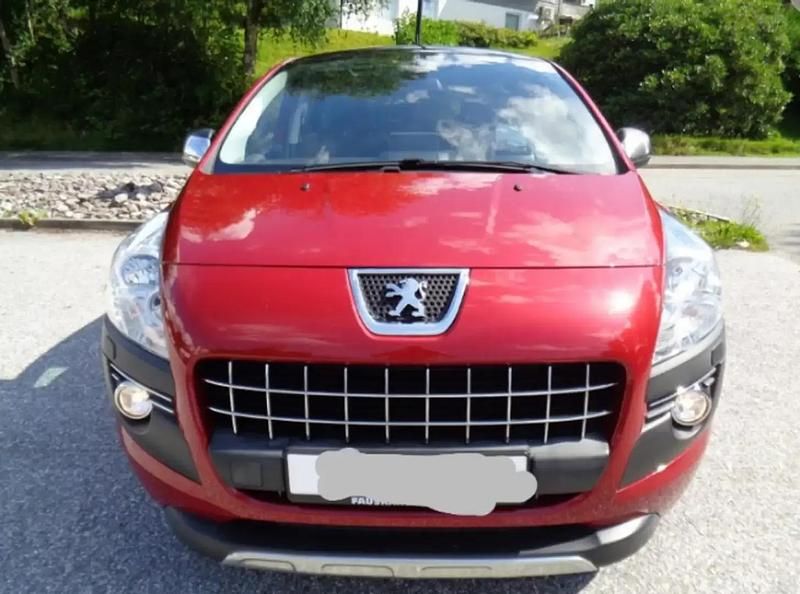 Rouge Occasion 2010 Peugeot 3008 Business-Line SUV | 5 000 € (Super prix) - Image 1/4