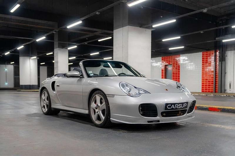 Occasion Porsche 996 Turbo 420 ch (308 kW) 2004 Argent Cabriolet