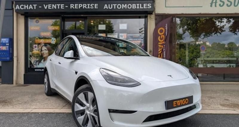 Blanc Utilisé 2022 Tesla Model Y Long Range SUV | 29 990 € (Prix juste) - Image 1/4