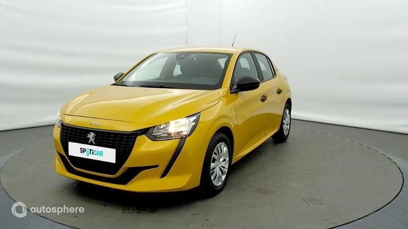 Jaune Occasion 2022 Peugeot 208 S Citadine | 10 778 € (Prix juste) - Image 1/4