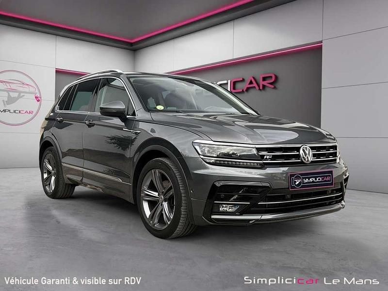 Occasion VW Tiguan R-line 150 ch (110 kW) 2019 Gris SUV