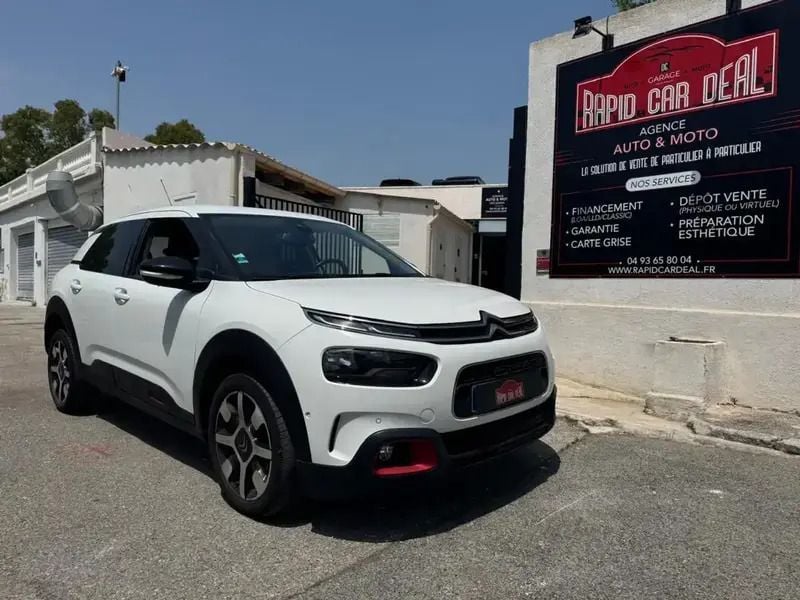 Blanc Utilisé 2018 Citroën C4 Cactus Shine Citadine | 10 990 € (Prix juste) - Image 1/4