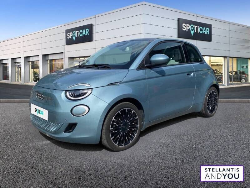 Occasion Fiat 500e 86 kW (118 ch) 2022 Bleu Berline