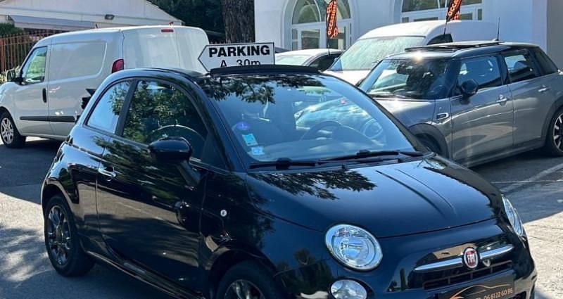Noir Utilisé 2015 Fiat 500C S Cabriolet | 6 490 € (Super prix) - Image 1/4