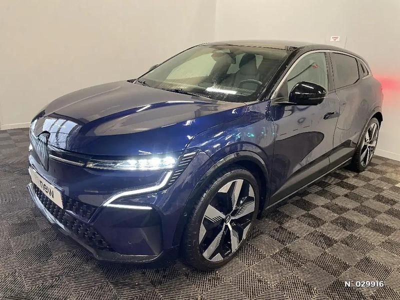 Bleu Occasion 2024 Renault Megane E-Tech Techno | 28 990 € (Prix assez cher) - Image 1/4