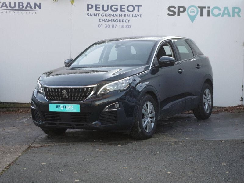 Gris Utilisé 2019 Peugeot 3008 S SUV | 16 390 € (Bon prix) - Image 1/4