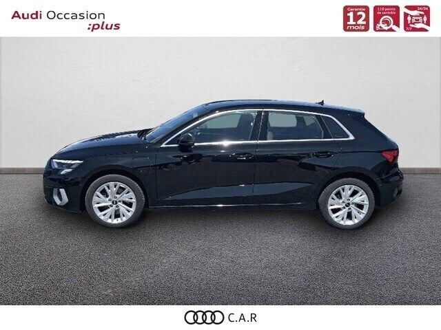 Occasion Audi A3 Sportback e-tron Advanced 204 ch (150 kW) 2024 Noir mythe métallisé Citadine