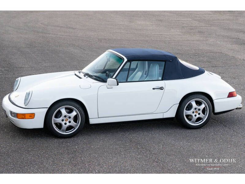 Blanc Utilisé 1991 Porsche 911 Carrera Cabriolet Cabriolet | 74 964 € - Image 1/4