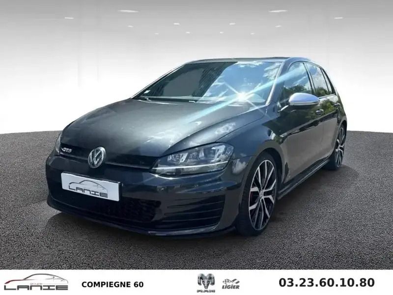 Gris Utilisé 2016 VW Golf VII GTD Berline | 18 890 € (Prix juste) - Image 1/4